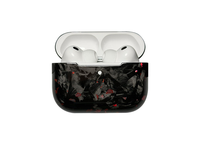 Real Forged Carbon Fiber Case for AirPods Pro 3 (2025 Release) - Ultra-Thin & Lightweight Hard Shell Protective Cover - Supports MagSafe/Wireless...