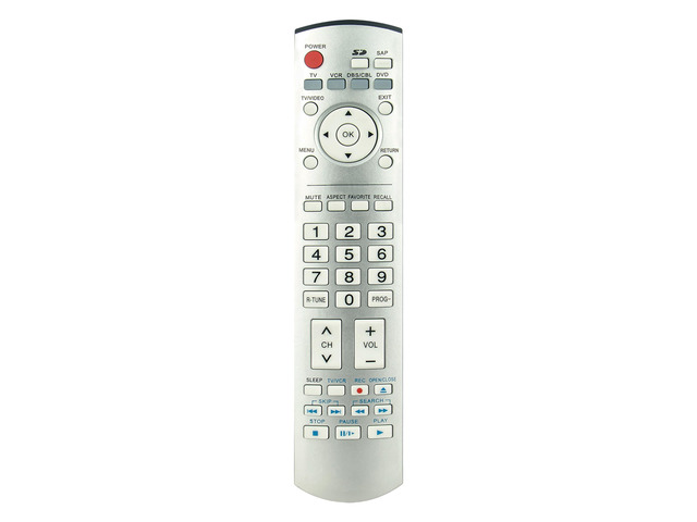 EUR7737Z20 Replace Remote Control fit for Panasonic Plasma TV TH-37PX60U TH-42PX60U TH-50PX60U PT-56DLX76 PT-61DLX76 PT-61DLX26 TH-50PX600U...