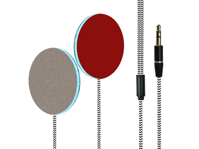 Ultra Thin 4mm Sleep Pillow Speaker Headphone with Stereo 3.5mm Interface Headband Headphone Replacement