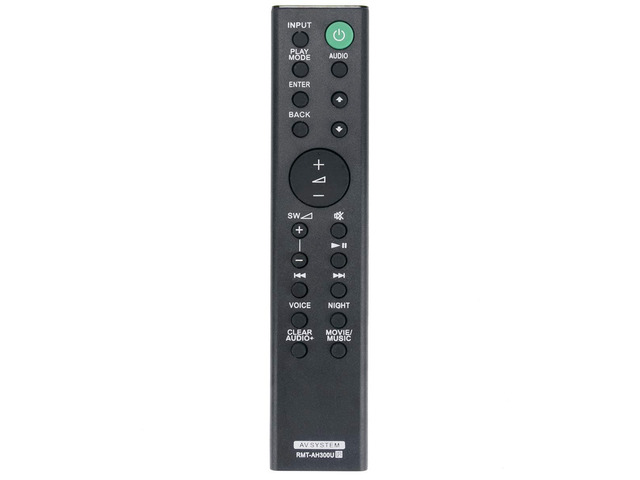 Replacement Remote Control for Sony Soundbar HT-CT20 HT-CT290 HT-CT291 SA-CT290 SA-CT291 Sound Bar