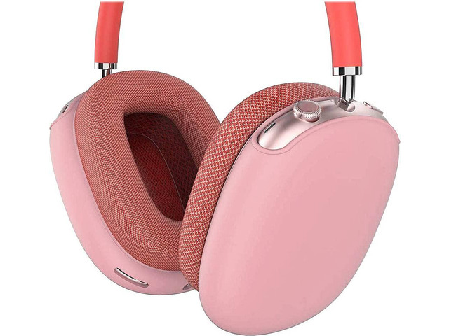SaharaCase Liquid Silicone Cover Case for Apple AirPods Max [Rugged] Headphone Protection Antislip Grip Slim (Pink)
