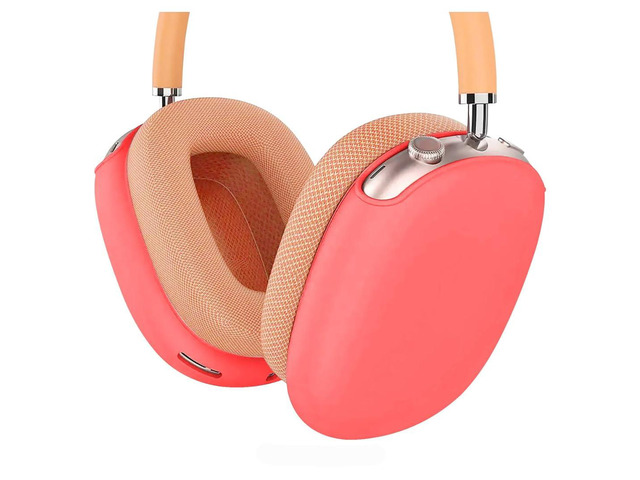 SaharaCase - Liquid Silicone Cover Case for AirPods Max, Orange, (HP00182)