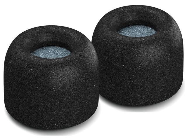 Memory Foam Replacement Ear Tips, Black, Medium (3 Pairs) For Google Pixel Buds & Google Pixel Buds A-Series, Ultimate Comfort, Secure Fit,...