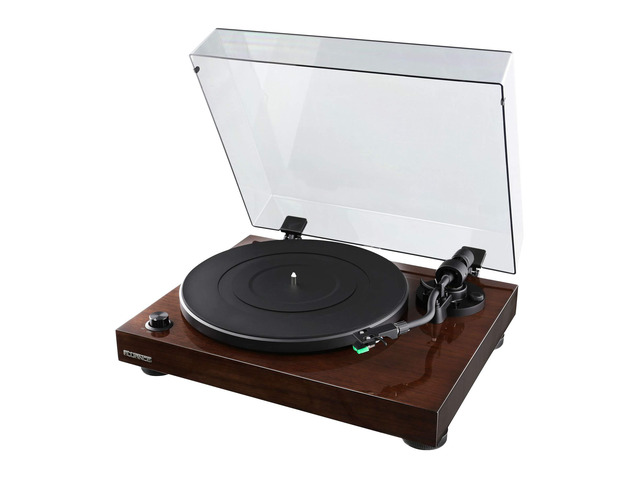 RT81 Elite High Fidelity Vinyl Turntable Record Player with Audio Technica AT95E Cartridge, Belt Drive, Built-in Preamp, Adjustable Counterweight,...