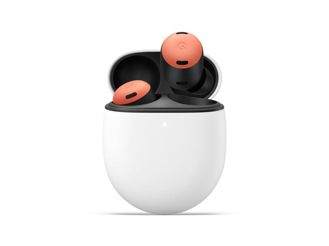 Pixel Buds Pro - Noise Canceling Earbuds - Up to 31 Hour Battery Life with Charging Case - Bluetooth Headphones - Compatible with Android - Coral