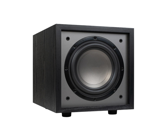 Classic CS800 8' 150W Powered Subwoofer with Class-D Amplifier, Deep Bass and Clean Design for Home Theater & Music Black