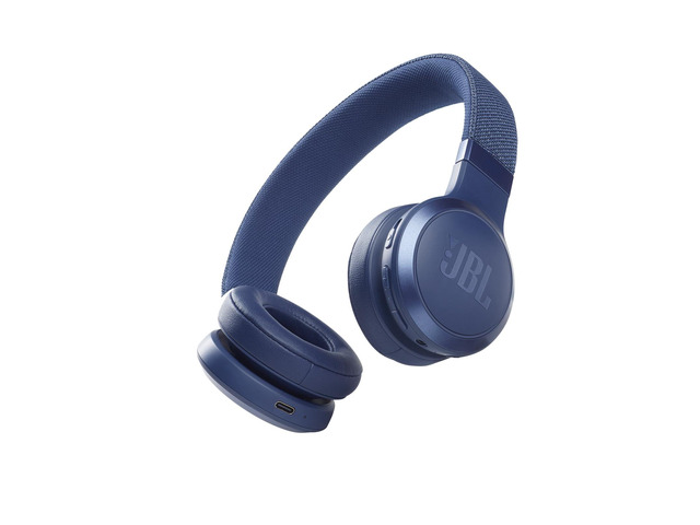 Live 460NC - On-Ear Nc Headphones - Blue Signature Sound, Keep the noise out, or in You choose, Get help just by using your voice