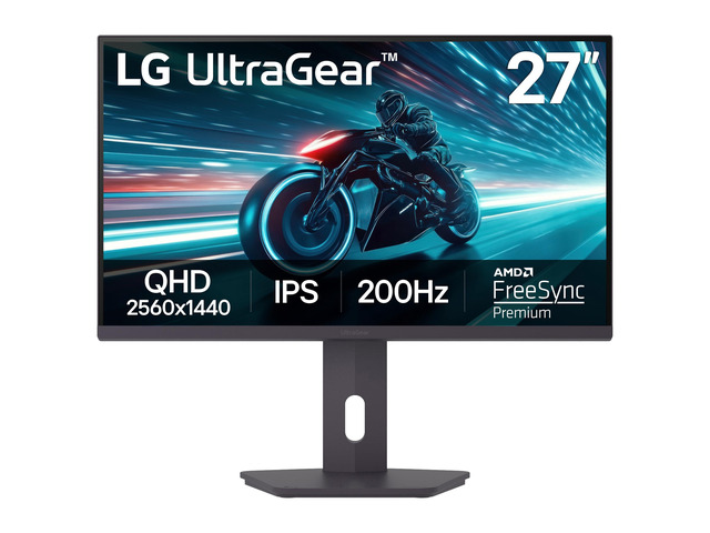 27GS75Q-B 27-inch Ultragear QHD (2560x1440) Gaming Monitor, 180Hz (O/C 200Hz), 1ms, IPS, NVIDIA G-SYNC Compatible, AMD FreeSync, HDR10,...