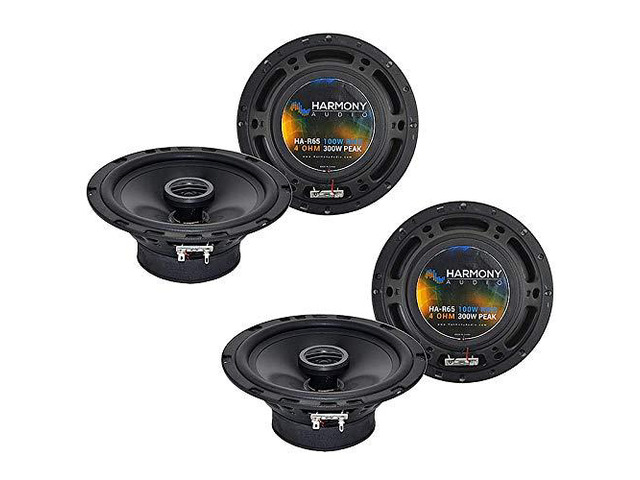 Fits Dodge Nitro 2007-2011 Speakers HA-R65 Upgrade Package Premium pair replaces factory sound, direct bolt-in install, crisp highs and solid...