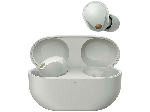 WF-1000XM5 The Best Noise Cancelling True Wireless Earbuds, Silver with Alexa built in