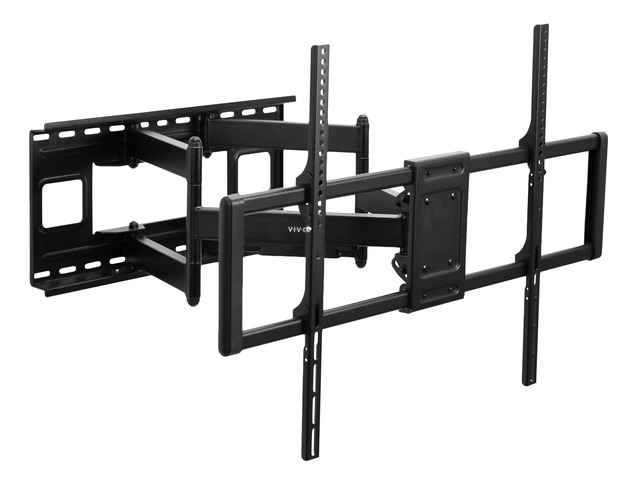 60 to 120 inch Large Screen Heavy Duty TV Wall Mount for LCD LED Flat and Curved Screens, Articulating Swivel Mount, Max VESA 900x600mm, Black,...