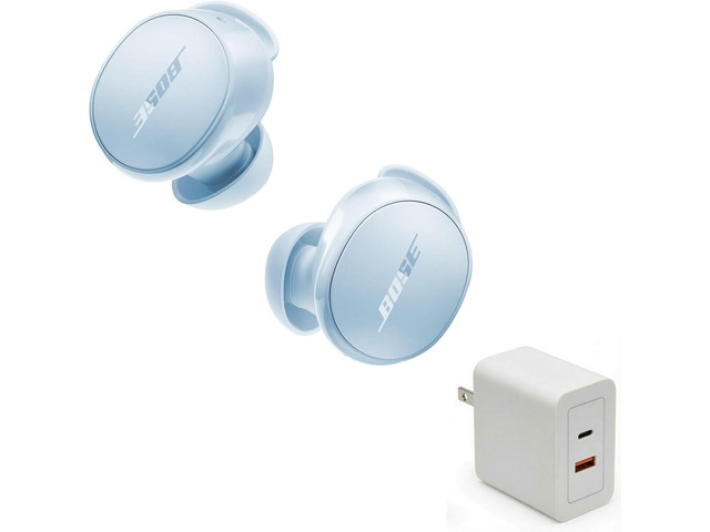 QuietComfort Earbuds Bundle with Fast Charger - True Wireless Bluetooth Earbuds with Active Noise Cancellation and Mic, USB-C Charging, IPX4...