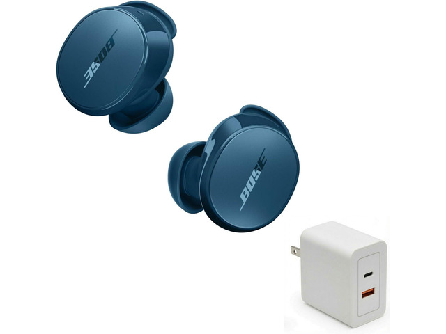 QuietComfort Earbuds Bundle with Fast Charger - True Wireless Bluetooth Earbuds with Active Noise Cancellation and Mic, USB-C Charging, IPX4...