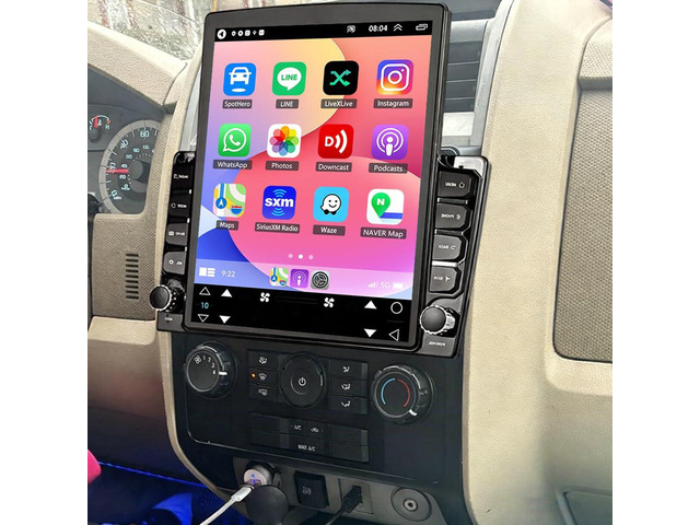 4+64G Upgrade Car Stereo for Dodge Ram 1500 2500 3500 2006-2008 with Carplay Android Auto, 9.7' Android 14 Car Audio Player w/Mirror Link GPS WiFi...