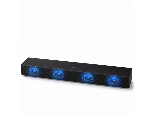 Sound Bar for Smart TV with Built-in Woofer, 25.2' Compact 2.0ch Soundbar for TV with HDMI ARC, Optical, Bluetooth & NFC, Dolby Audio & DTS...