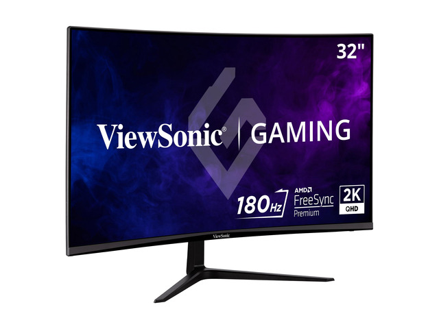 VX3218C-2K 32 Inch 1440p Curved Gaming Monitor, 180Hz and 1ms for Smooth Gameplay, FreeSync Premium and Eye Care Technology for Smooth Visuals,...