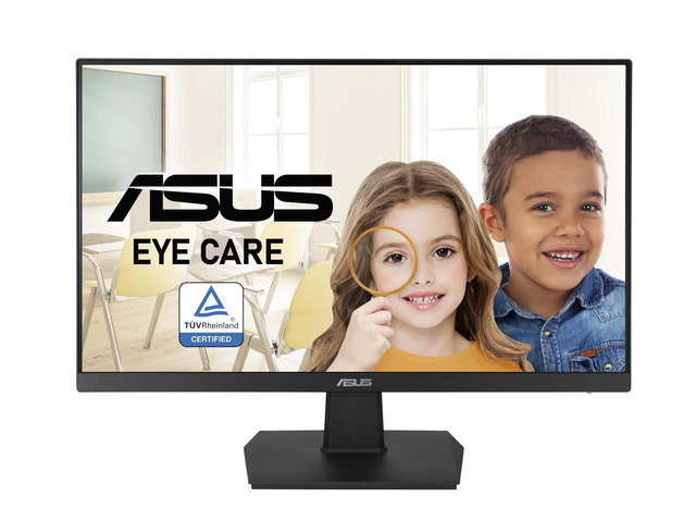 24 Inch Desktop Monitor - 75Hz, Full HD (1920x1080), IPS, Frameless, Adaptive-Sync, Eye Care, HDMI, D-Sub DVI-D - VA24EHE