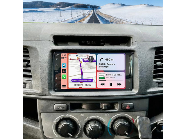 7 Inch Car Radio Upgrade for Toyota Hilux 2005-2014, Android 14 HD Touch Screen Double Din Car Stereo Head Unit with Wireless CarPlay Android Auto...