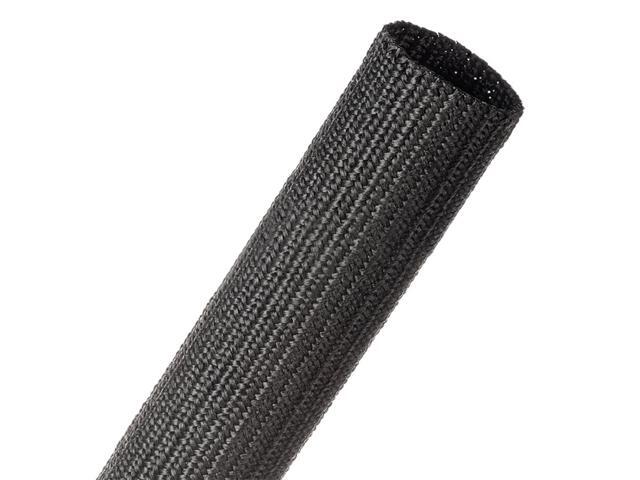 Techflex Dura Braid Extreme Abrasion Resistance Braided Sleeving - 1/2' - 100 Feet - Black