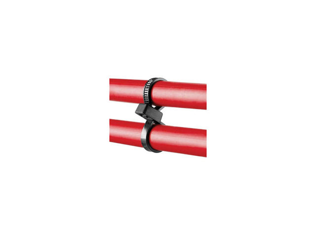 PLB2S-M30 Pan-Ty Double Loop Cable Tie, Standard, 7.6-Inch Length, Heat Stabilized Nylon 6.6, Black (1,000-Pack)