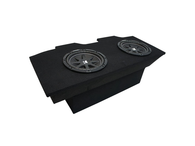Kicker Comp C12 Dual 12' Sub Box Final 2 Ohm Fits 93-02 Pontiac Firebird Twin loaded subwoofer bass package, Trans Am coupe compatible, matched...
