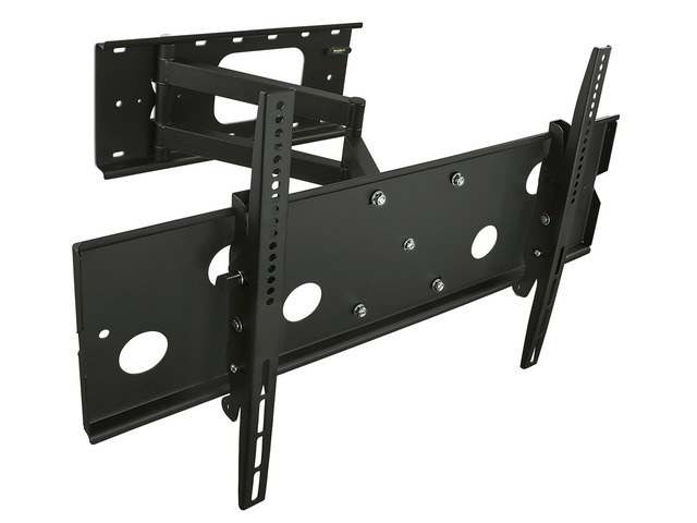 Long Arm TV Wall Mount, 26' Extension, 220 lbs Swing-out full motion design for corner installation, fits 43 to 70 inch flat screen TVs