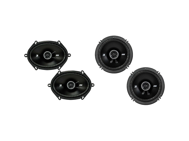DSC680 6x8 in 43DSC6504 6.5 in Coaxial Speaker Bundle Bundle includes DSC680 6x8 in (160x200 mm) coaxial speakers and 43DSC6504 6.5 in coaxial...