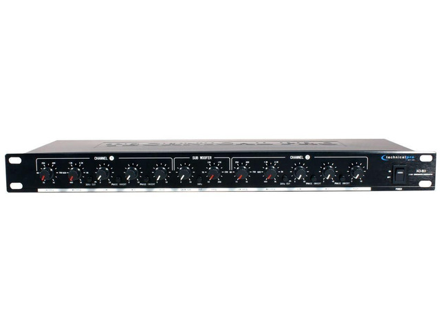 XO3 Professional 3 -Way Crossover with Sub Output New