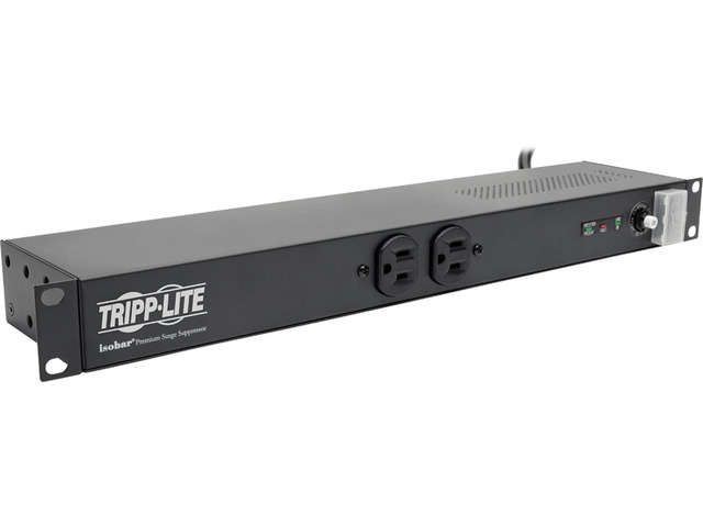 IBAR12-20ULTRA - 12 Outlet Isobar Ultra Surge 15-20Amp 15' Cord 3840 Joules 1URM - Receptacles: 12 x NEMA 5-20R - 3840J