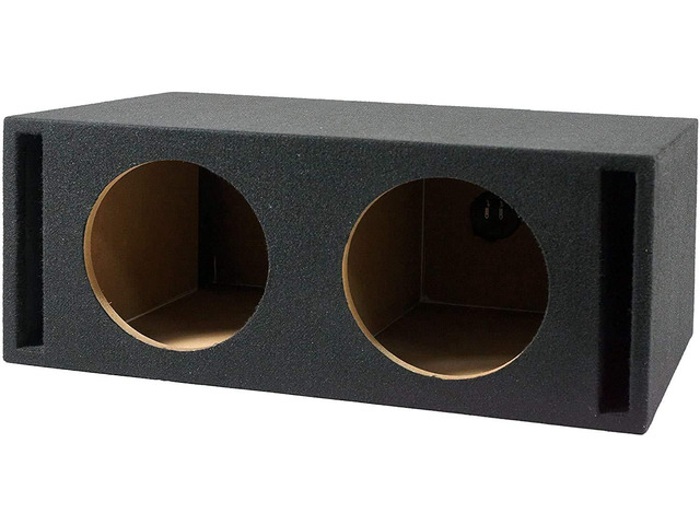 VEGD12 Dual 12-Inch Slot Ported Subwoofer Enclosure, 3/4-Inch MDF