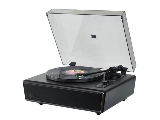 Huygens High Fidelity Bluetooth Record Player with Built-in Speakers Belt Drive Vinyl Turntable with Moving Magnet Cartridge, Bluetooth Input...