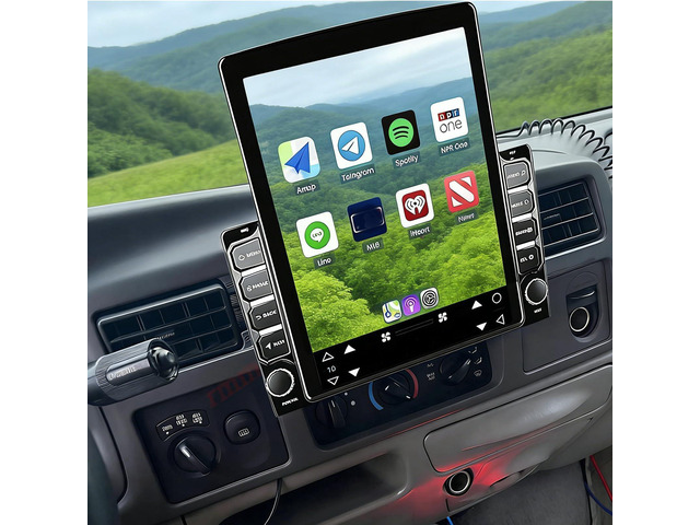 2+32G Double Din Car Stereo Radio Upgraded for Ford Excursion 2000-2003 9.7'' Touch Screen Android 15 GPS Navi Head Unit with Wireless Carplay...