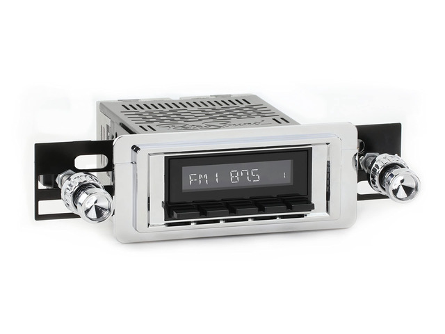RetroRadio Compatible with 1955-57 Ford Thunderbird Features Include Bluetooth, AUX, AM/FM LAB-M1-105-04P-74PF