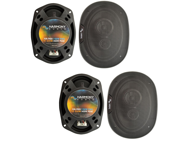 Fits 2013-2019 Nissan Sentra Speaker Replacement R69 Kit Front and rear factory stereo upgrade, clear full-range sound, easy direct install,...