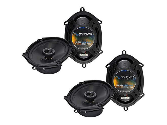 5x7 6x8 Replacement Speakers Fits Ford Five Hundred 2005-2007 Rhythm Series 225W door pair, 500 platform upgrade, for 2006 model year, improved...