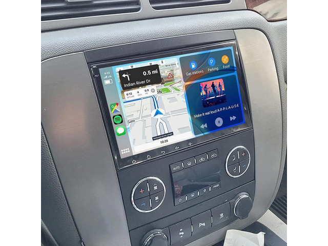 4G+64G 8' Double Din Car Stereo for Chevy Silverado 1500HD 2500HD 3500HD 2007-2013 with Wireless CarPlay Android Auto, Android 14 Touchscreen Car...