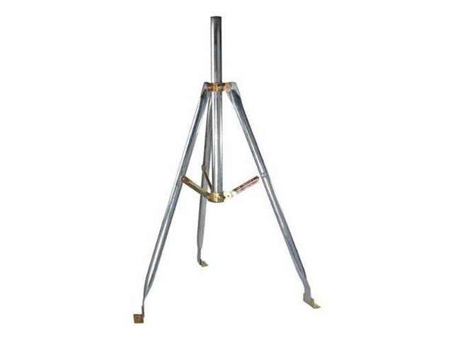 Diamond 3' FT Tripod Mount Satellite Antenna with 2' Inch OD Mast 28 Inch Mast 1.66 and 2 Inch O. D. Dish 3' Tri-Pod 2' Mast TV Off-Air Outdoor...