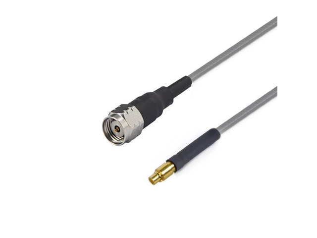 RF Cable Assembly, 1.85mm Male to MMPX Male, DC-67GHz, Low Loss Phase Stable Coax (150 mm)