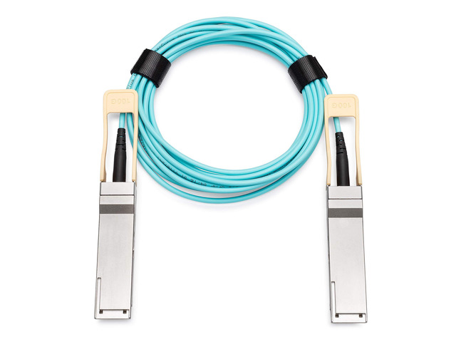 Compatible with NVIDIA MFA1A00-C003 100G QSFP28 to QSFP28 Active Optical Cable 100GBASE AOC 3 Meters MFA1A00-C003-NVID