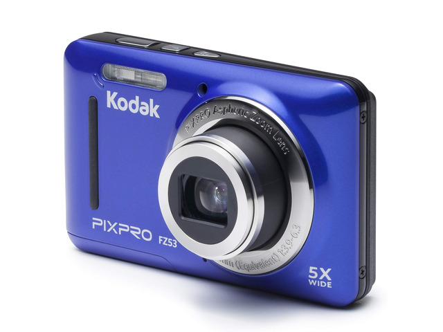 FZ53-BL Point and Shoot Digital Camera with 2.7' LCD, Blue