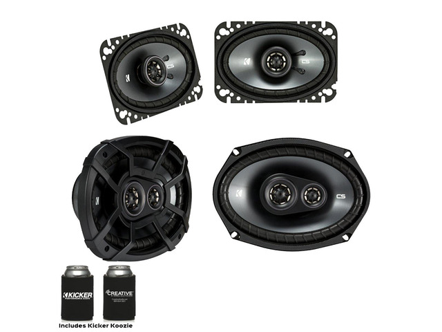 for Late 90s Early 2000s GM Coupes & Sedans. A Pair of 43CSC464 4x6 Speakers & a Pair of 43CSC6934 6x9 s