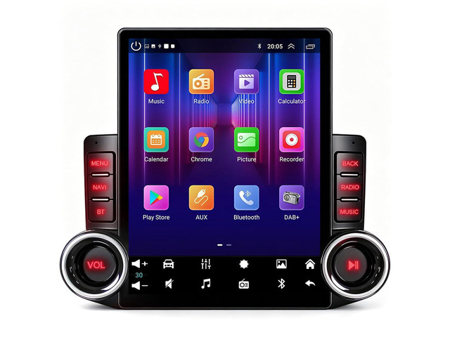 5G WiFi Android 15 Double Din Car Stereo for Chevy Avalanche 2003 2005 2006 with Backup Camera 9.7 inch Touch Screen Radio Head Unit with Wireless...