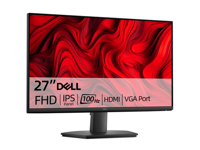 27 inch Monitor, FHD (1920 x 1080), 100Hz, IPS Panel, AMD FreeSync, 5ms, VESA, Low Blue Light, Flicker Free, Anti-Glare, HDMI & VGA, Comfortview...