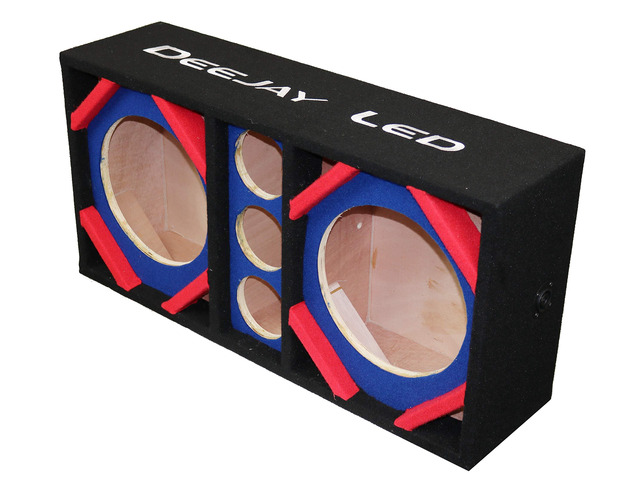 Two 10-in Woofers Plus Three Tweeters BL