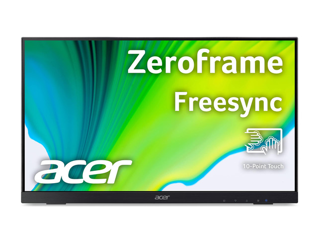 21.5in FHD 1920x1080 IPS 75Hz Office Monitor UT222Q bmip 5ms, AMD FreeSync, HDMI, DisplayPort, VGA, USB Hub, Speaker, VESA Mountable, Bluelight...