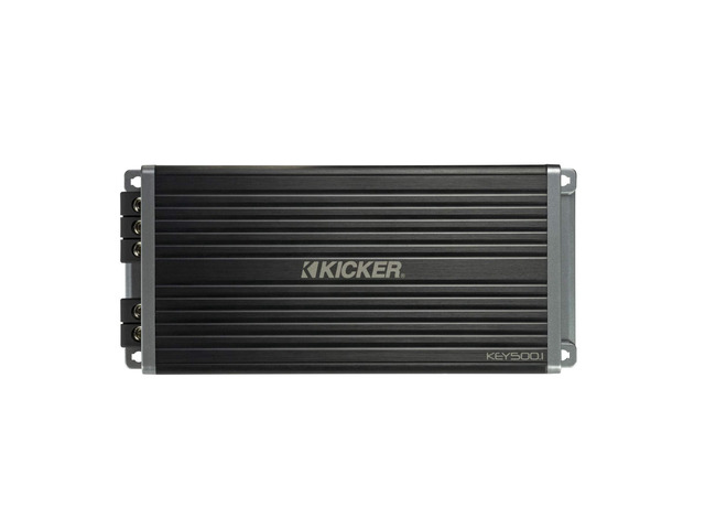 47KEY5001 500-Watt Mono Channel Amp with Start/Stop Capability Compact subwoofer bass upgrade, easy install in trucks and daily drivers, keeps...