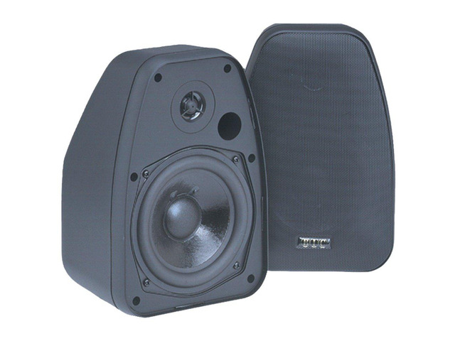 America Venturi Adatto DV52SI 5 1/4-inch 2-Way Indoor/Outdoor Speaker, 125 W, Black (ADDV52SIB)