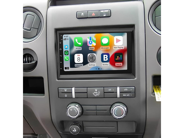 7' Android 14 Car Stereo Radio for Ford F150 2009 2010 2011 2012 Touch Screen Car Radio with Carplay Android Auto GPS Navigation Bluetooth WiFi...