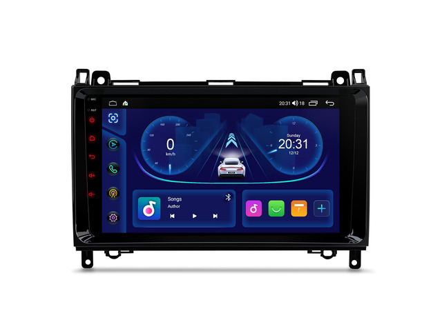 Android Car Stereo for Mercedes Benz W245 W169 W639 W906, 9 IPS Touch Screen Car Radio GPS Navigation Bluetooth Built-in DSP Head Unit Support...