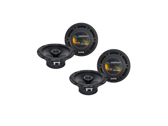 Fits Nissan Sentra 2000-2006 R65 Speaker Upgrade Package Direct factory bolt-in design, covers front and rear doors, no cutting or drilling,...